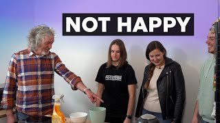 James May is furious about the state of the bunker kitchen