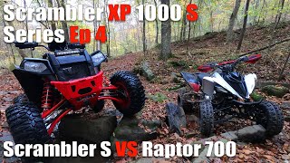 Polaris Scrambler S Series EP 4 Yamaha Raptor 700 VS Polaris Scrambler XP 1000 S