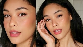 SUNKISSED FRECKLES 'NO MAKEUP' MAKEUP LOOK | Sian Lilly