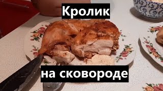 Быстрый рецепт вкусного и сочного кролика на сковороде в аджике