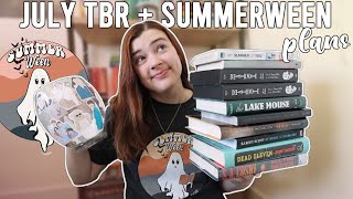 July + Summerween TBR 👻🌞 (and a few exciting announcements! upcoming book troop picks, etc.)