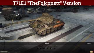 T71E1 "TheFalconett" Version