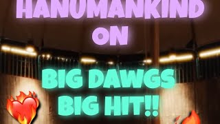 Rapper Hanumankind on Big Dawgs 🔥 @Hanumankind #hanumankind #bigdawg #shorts #viralvideo #rapper