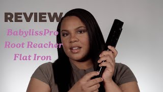 BabylissPro Root Reacher Flat Iron Review | Studio Design Series