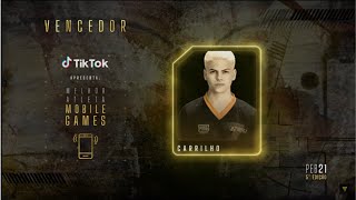 CARRILHO VENCE PRÊMIO MELHOR JOGADOR MOBILE 2021