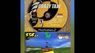 Crazy Taxi (PS2) Gameplay