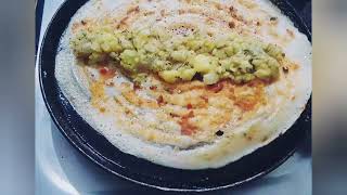 Hotel style masala dosa in telugu/Tasty  ND healthy breakfast recipies