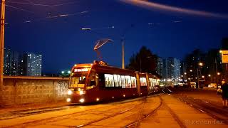 Трамвай Богдан TR843 №701, маршрут №28 23.10.2021 / Tram Bogdan TR843 №701, route №28