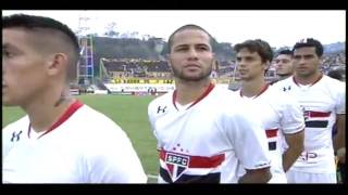 ¡INSOLITO! EN VENEZUELA HIMNO ARGENTINO A JUGADORES DEL SAN PABLO DE BRASIL