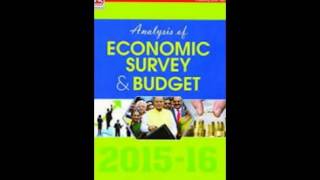 Economic Survey 2015-2016 - Ministry of Finance,Government of India