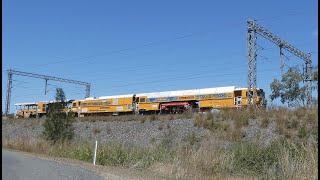 Aurizon Track Machine at Mount Larcom Queensland.