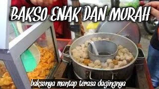 BAKSO PENTOL PINGGIR JALAN,HARGA 5000 KERASA DAGINGNYA