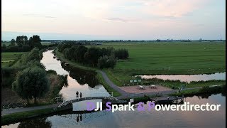 Dji spark Dronies and Cyberlink Powerdirector