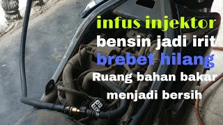 Servis injeksi vixion pakai infus injektor