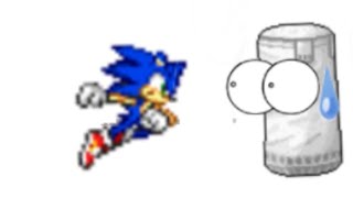 ￼Sonic vs The Sandbag (Sprite Animation)