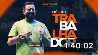 QUARTA-FEIRA | MÊS DO TRABALHADOR | PR. FÁBIO COUTINHO | 19:30 | 29/05/2024