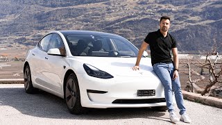 PRÉSENTATION DE MA NOUVELLE  VOITURE  - TESLA MODEL 3 SR+