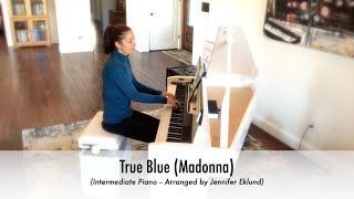 True Blue (Madonna) Piano Cover with Sheet Music (Intermediate)