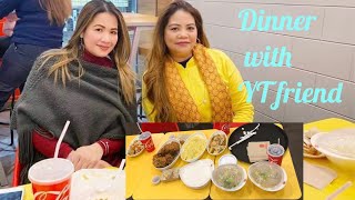 Youtube friend invited me for dinner chowking kuwait (vlog#91)