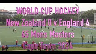 England 4 New Zealand 0  65 Mens Masters World Cup Hockey. Cape Town 2024