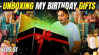 Unboxing My Birthday Gifts | DV 51 | #justneelthings