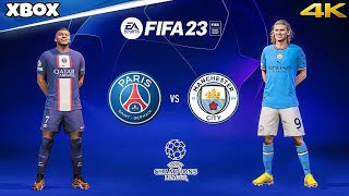 FIFA 23 - Manchester city vs PSG / Gameplay  | Xbox™ [4K60]