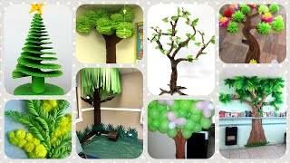 PAPER CRAFTED TREES IDEAS | CRAFT TREES FROM PAPER | PAPER CRAFTING ART IDEAS