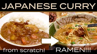 JAPANESE CURRY & RANEN from scratch! | NO MSG