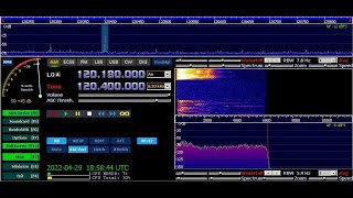 4 Hours of Seattle Area Air Traffic (using SDR)