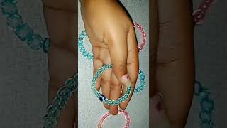 Bracelet designs#bracelets #dmorder #anishaanandhi #braceletmaking #braceletstacks #braceletdesign