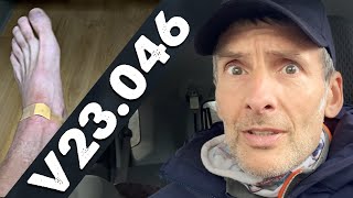 VLOG 23.046 Ankle Injuries -  Lifting a House - Increasing Training Volume