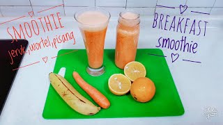 Juice wortel,pisang,jeruk diet dewi hughes