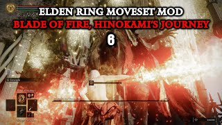 Elden Ring Moveset Mod Katana of Fire, Hinokami Boss Fights (Dex Scaling A / Fai Scaling B) 06