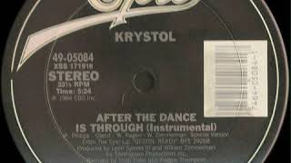 Krystol - After The Dance Is Through (Instrumental) (1984)