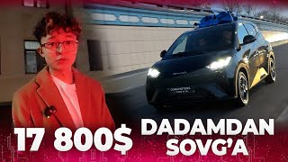 Фарзанди учун BYD Seagull совгасини етказиб бердик | China Motors Avtosalon