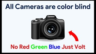 Colour Cameras aren't colour cameras | RGB is filter sensor is B & W