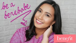 How To Be A Benebabe (Benefit Cosmetics Full Face Makeup)| EdV