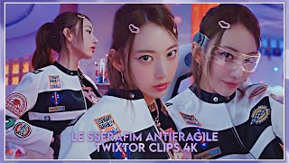 LE SSERAFIM ANTIFRAGILE TWIXTOR CLIPS 4K