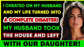 I CHEATED ON MY HUSBAND AND MY LIFE TURNED INTO A COMPLETE DISASTER   MY HUSBAND TOOK THE HOUSE AND