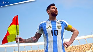 eFootball 2025 : Argentina vs Brazil - Realistic Gameplay on PS5 | 4K.