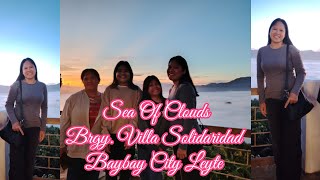 Sea Of Clouds|Brgy. Villa Solidaridad Baybay City Leyte. #seaofclouds #baybaycity #vacation2024