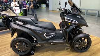 Qooder New Euro 5+ 2025 Walkaround   EICMA 2024