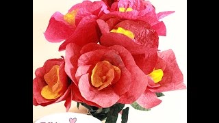 DIY Papierblumenstrauß zum Muttertag