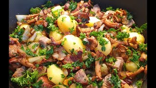 Готовим у дочери!Вкусный обед!