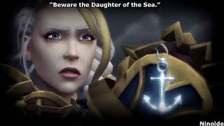 Daughter of the Sea ( Jaina Proudmoore Cinematics ) Lyrics