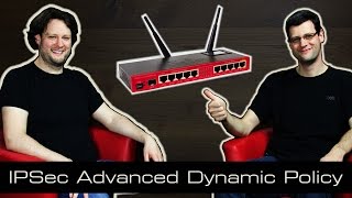 MikroTik Tutorial 36 - IPSec Advanced Dynamic Policy [deutsch]