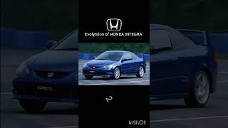 evolytsion HONDA INTEGRA_#sorts#хочувре#хочуврекомендации#хонда #авто #tiktok #топ #лайк #рек #реки