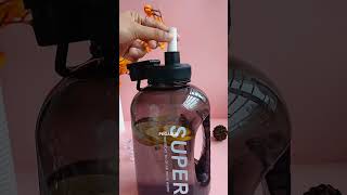 Botol Minum Sport SUPER 1700ML Botol Gym Besar Jumbo Bening Transparant / Big Sport Bottle