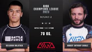 - 70 kg Sejlhan Bolatbek Battle Force vs Robert Anthony Diggle The B-Team