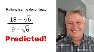 GCSE Maths Predicted 2023 Rationalise the Denominator